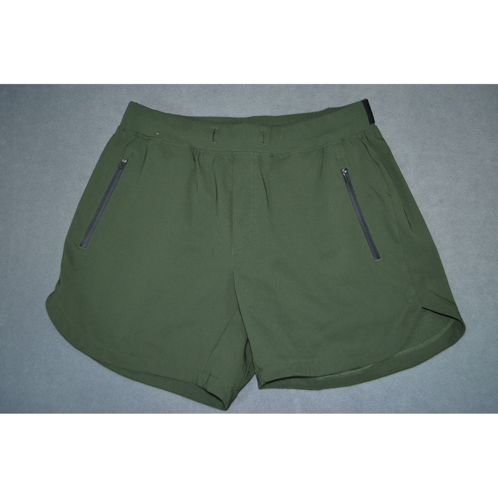 Men's Athletic Shorts - Olive Green